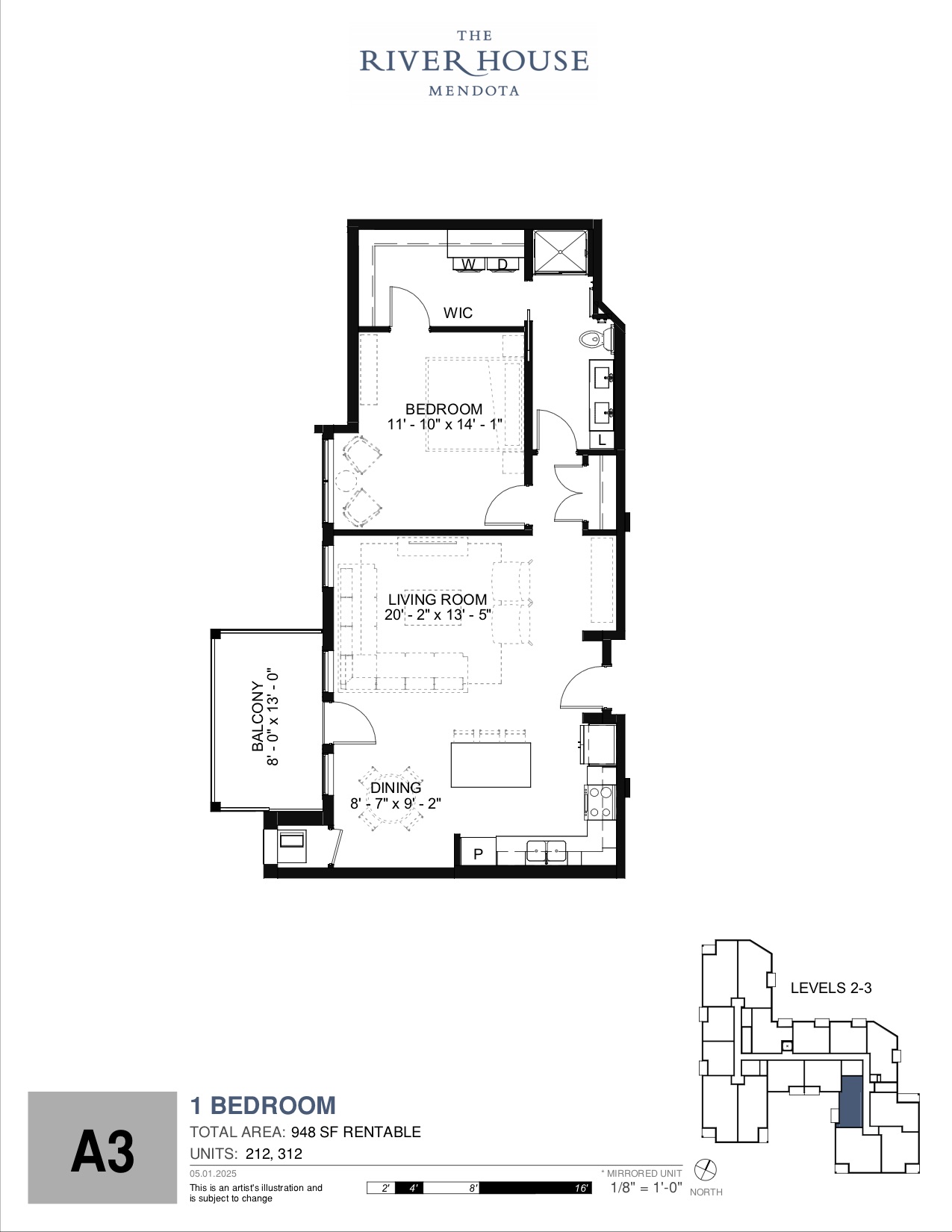 Enlarged Floor Plan