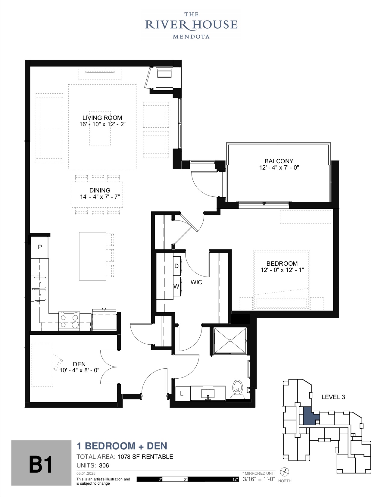 Enlarged Floor Plan