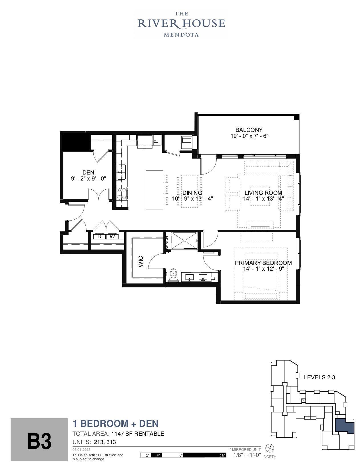 Enlarged Floor Plan