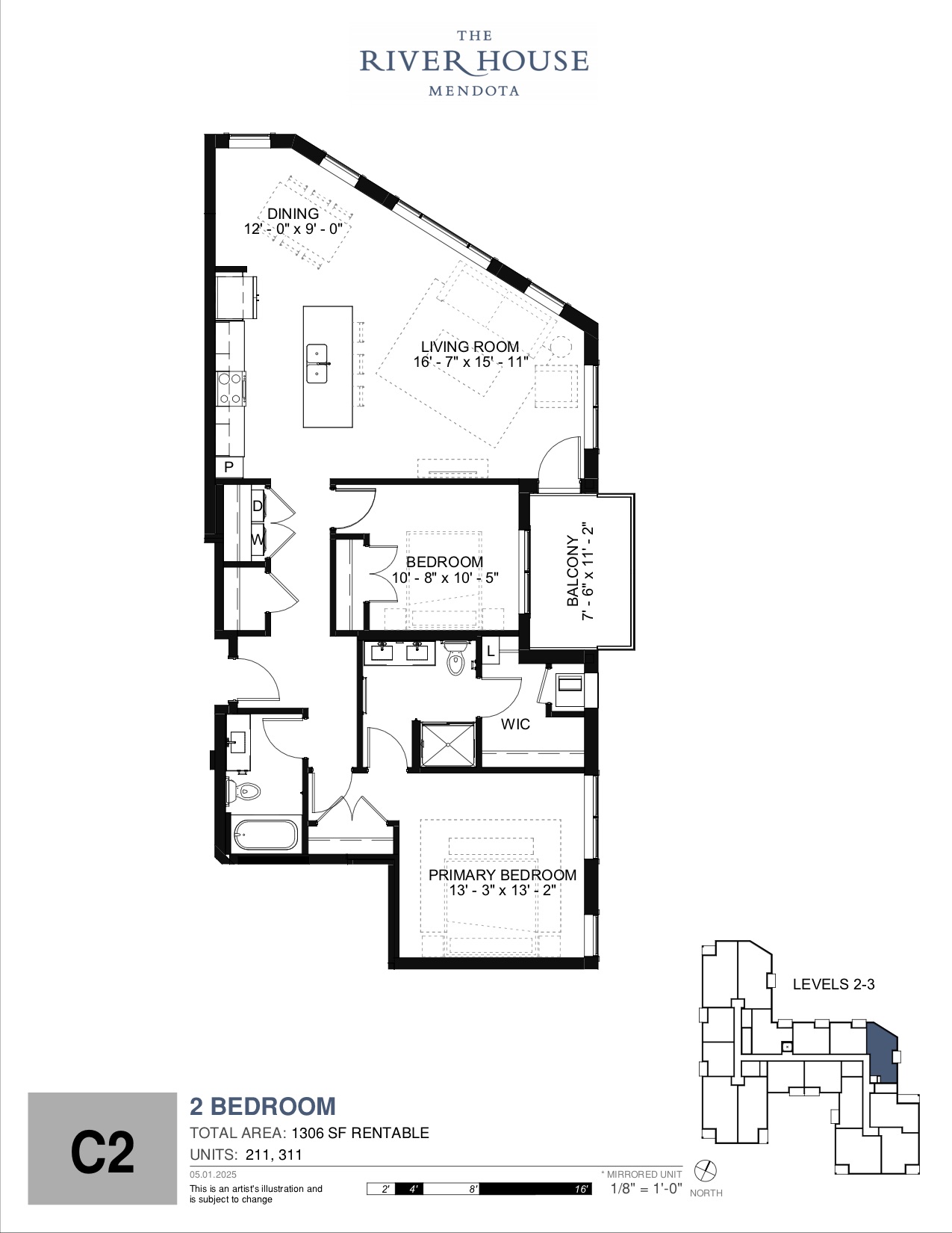 Enlarged Floor Plan