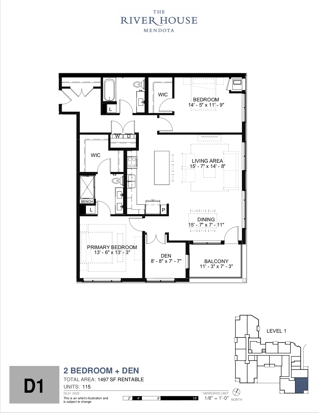 Enlarged Floor Plan