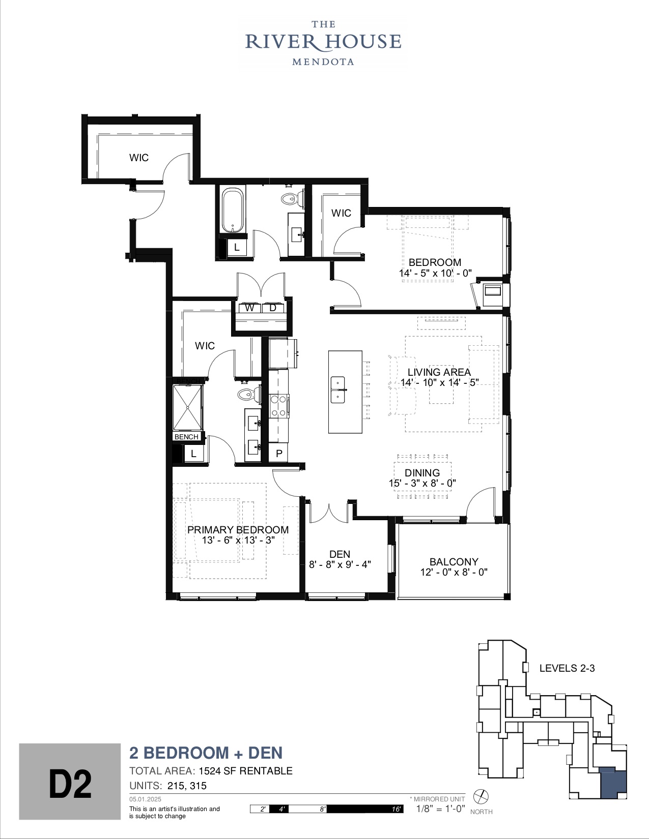 Enlarged Floor Plan