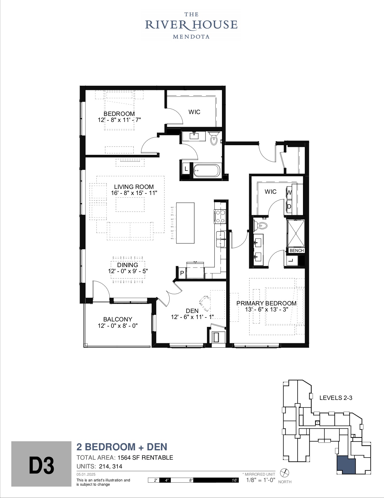 Enlarged Floor Plan