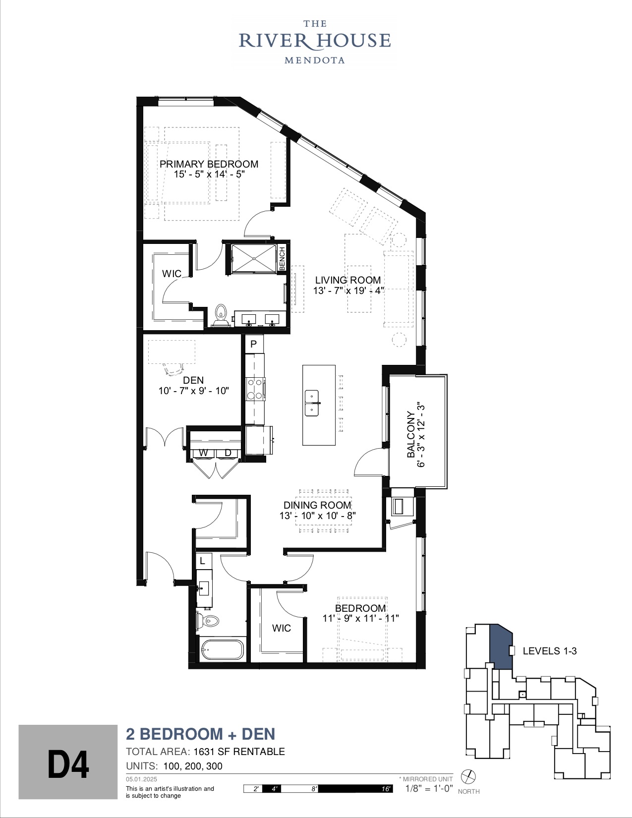 Enlarged Floor Plan